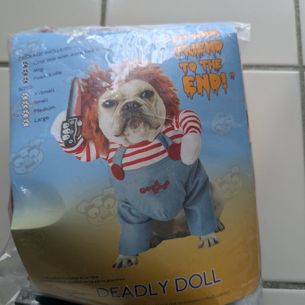 California Costumes Playful Pet Outfit in Red and Blue